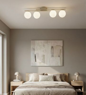 Emibig Lighting Taklampa KAIRO 4 MOKKA OPAL