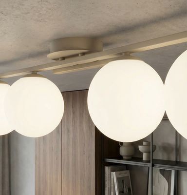Emibig Lighting Taklampa KAIRO 4 MOKKA OPAL