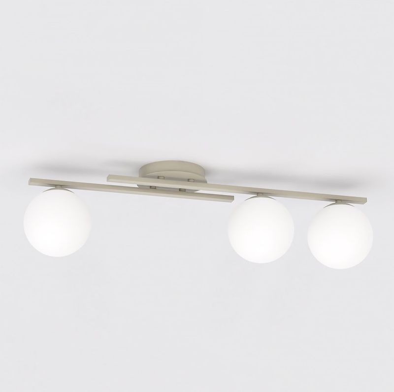 Emibig Lighting Taklampa KAIRO 3 MOKKA OPAL