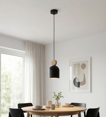 Emibig Lighting Taklampa MESI 1 SVART
