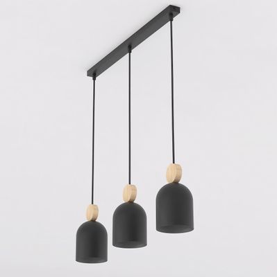 Emibig Lighting Taklampa MESI 3 SVART