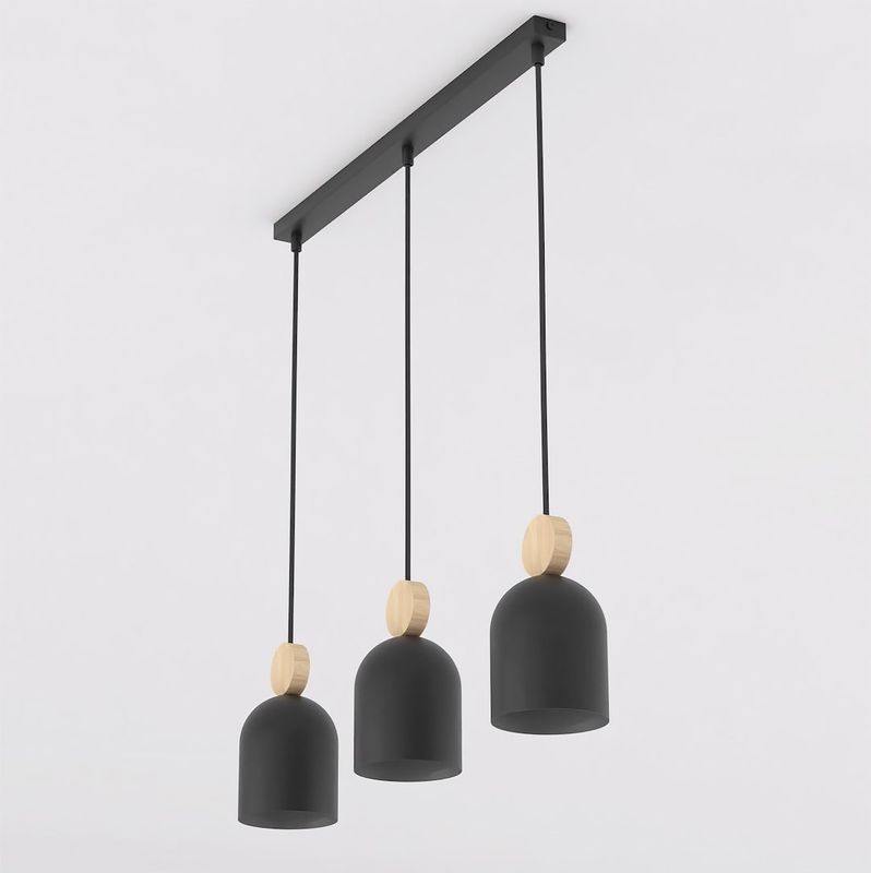 Emibig Lighting Taklampa MESI 3 SVART