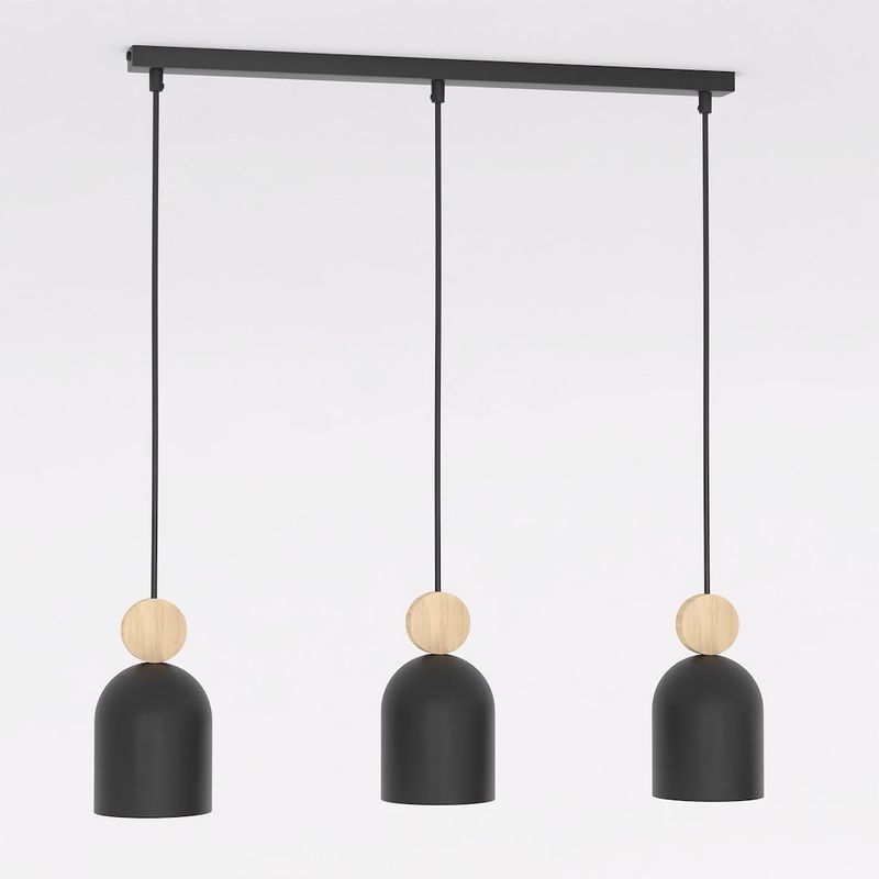 Emibig Lighting Taklampa MESI 3 SVART