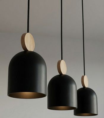 Emibig Lighting Taklampa MESI 3 SVART