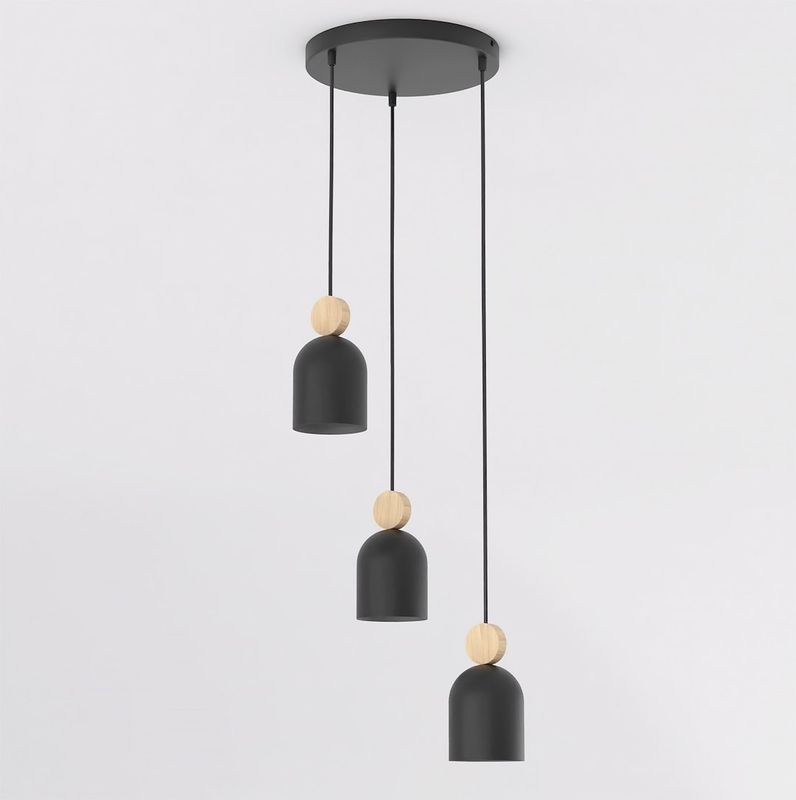 Emibig Lighting Taklampa MESI 3 BL PREM