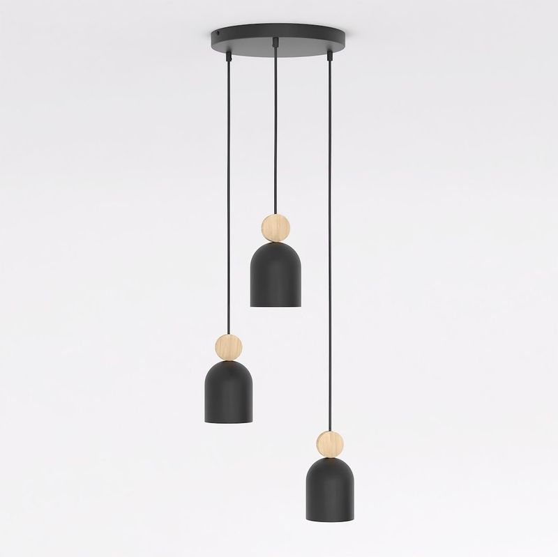 Emibig Lighting Taklampa MESI 3 BL PREM