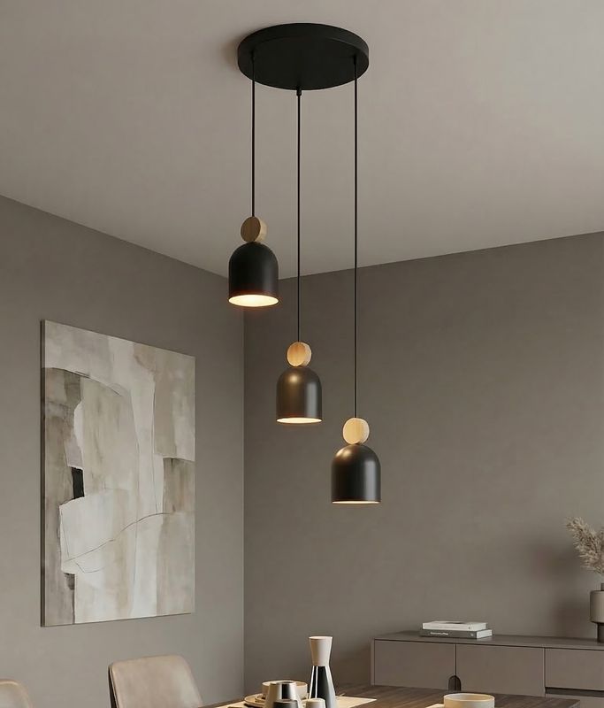 Emibig Lighting Taklampa MESI 3 BL PREM