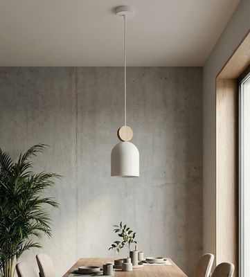 Emibig Lighting Taklampa MESI 1 VIT