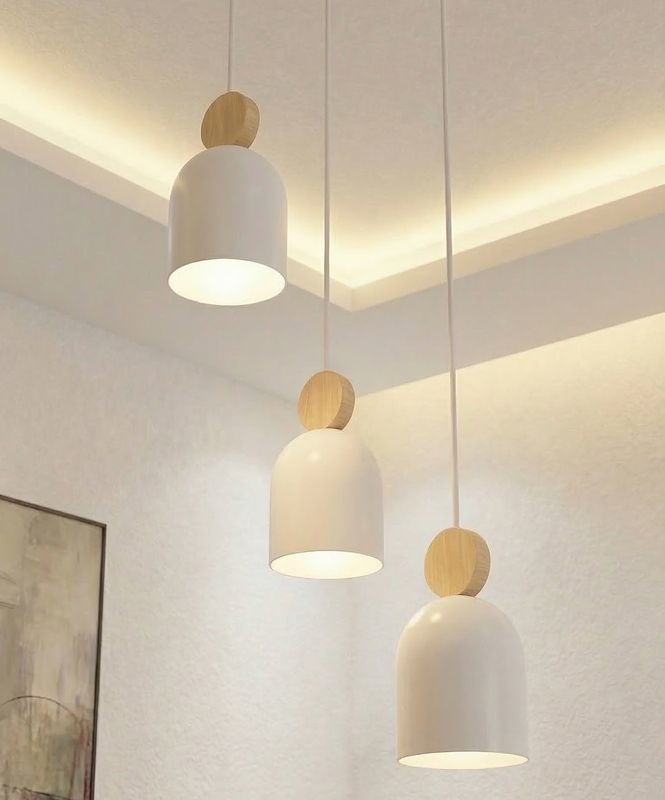 Emibig Lighting Taklampa MESI 3 WH PREMIUM