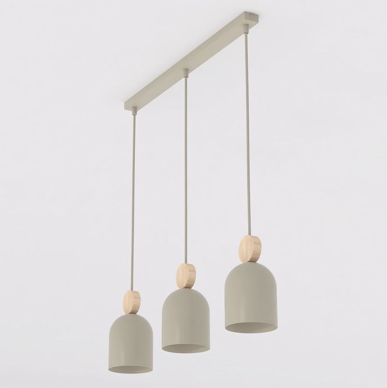 Emibig Lighting Taklampa MESI 3 MOKKA
