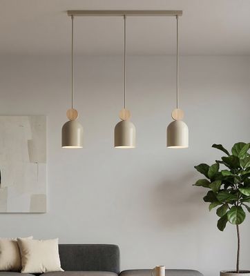 Emibig Lighting Taklampa MESI 3 MOKKA