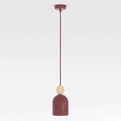 Emibig Lighting Taklampa MESI 1 BURGUNDY