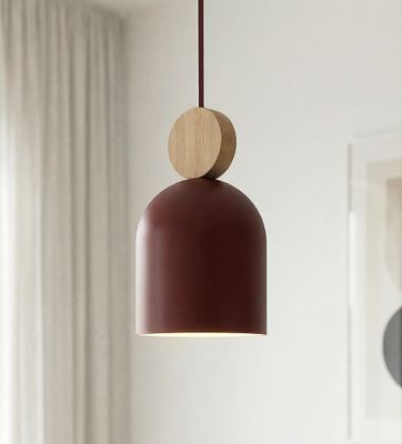 Emibig Lighting Taklampa MESI 1 BURGUNDY