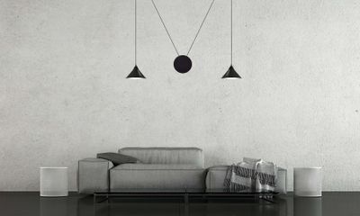 Emibig Lighting Vägglampa ABRAMO 2 SVART