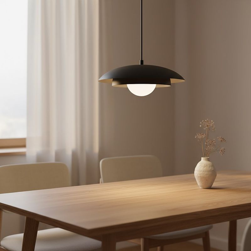Emibig Lighting Taklampa SKIN 1 SVART