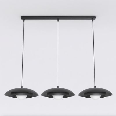 Emibig Lighting Taklampa SKIN 3 SVART
