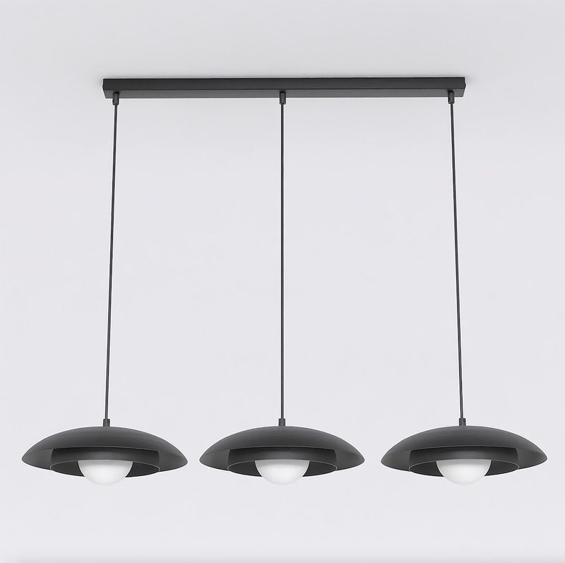 Emibig Lighting Taklampa SKIN 3 SVART