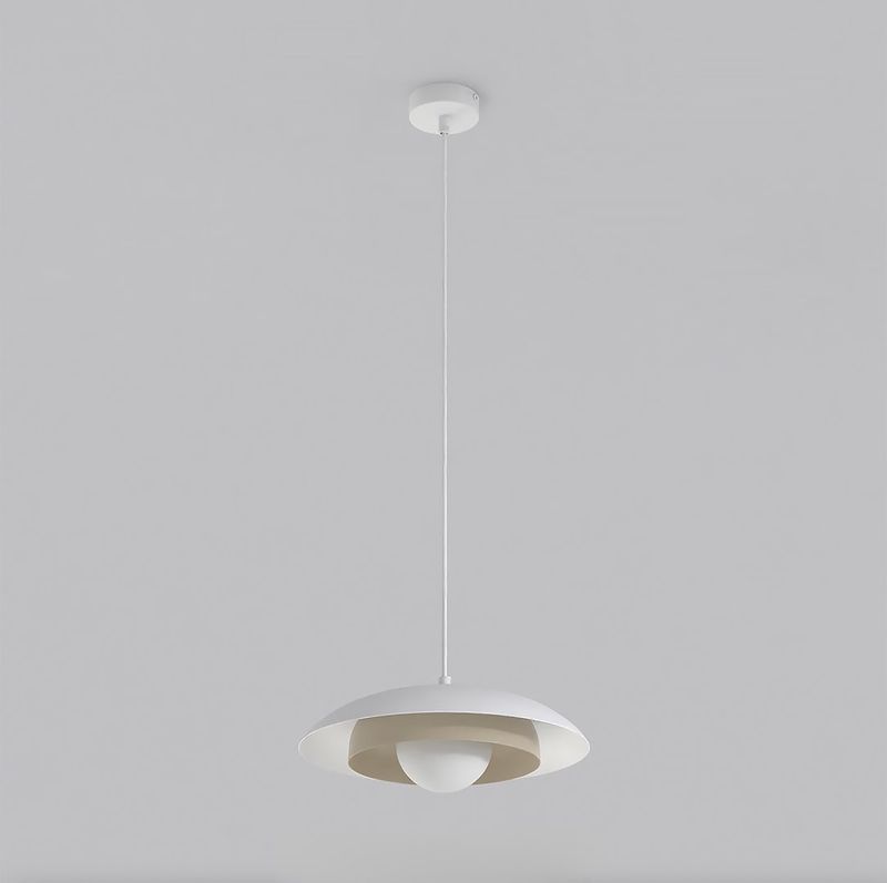 Emibig Lighting Taklampa SKIN 1 VIT MOKKA