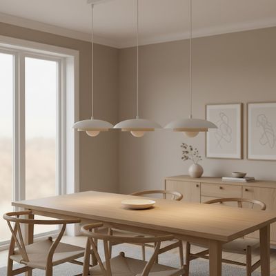 Emibig Lighting Taklampa SKIN 3 WH MOKKA