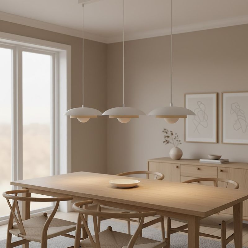Emibig Lighting Taklampa SKIN 3 WH MOKKA
