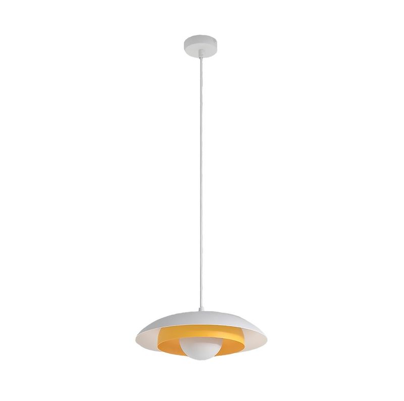 Emibig Lighting Taklampa SKIN 1 VIT ORANGE