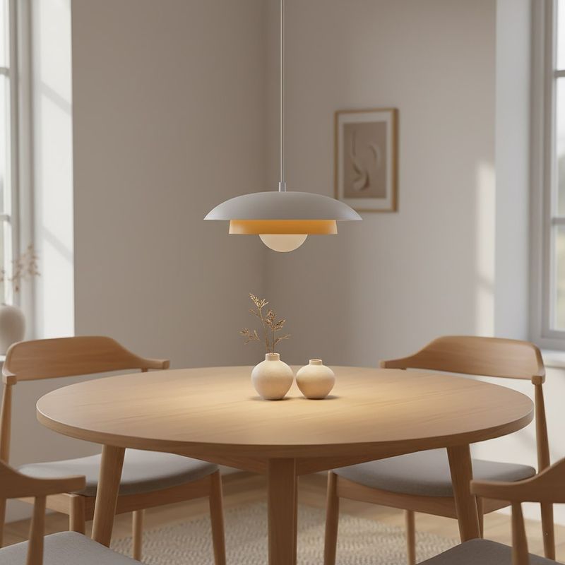 Emibig Lighting Taklampa SKIN 1 VIT ORANGE