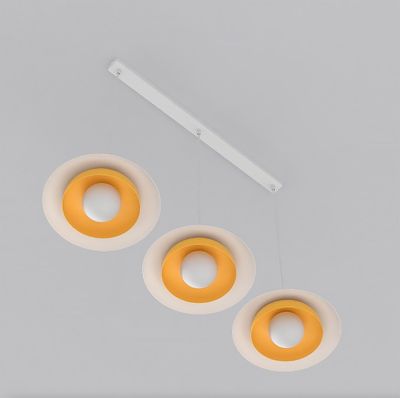 Emibig Lighting Taklampa SKIN 3 WH ORANGE