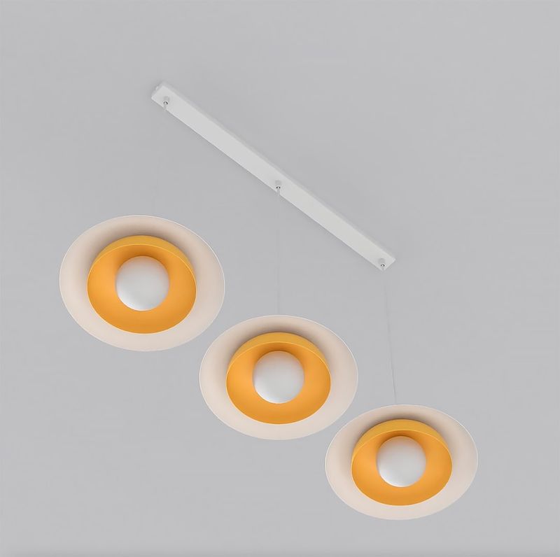 Emibig Lighting Taklampa SKIN 3 WH ORANGE