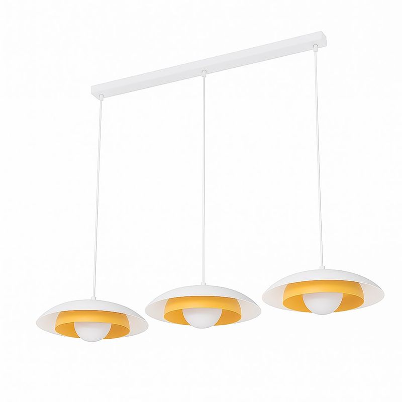 Emibig Lighting Taklampa SKIN 3 WH ORANGE