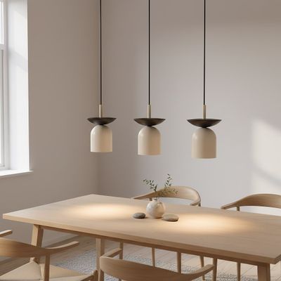 Emibig Lighting Taklampa EGO 3 BL MOKKA