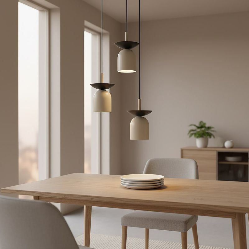 Emibig Lighting Taklampa EGO 3 PREM BL MOKKA