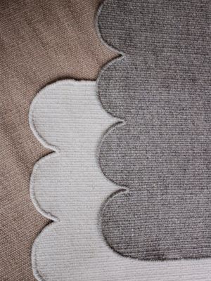 Svanefors Fia Ullmatta Beige 70x140 cm