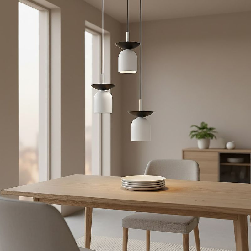 Emibig Lighting Taklampa EGO 3 PREM BL VIT