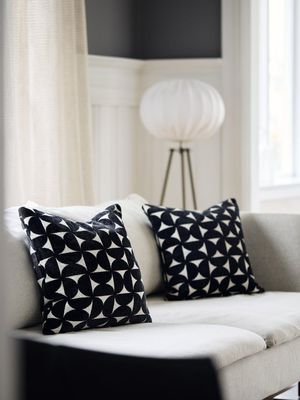 Svanefors Tess Kuddfodral M Blå 45x45 cm
