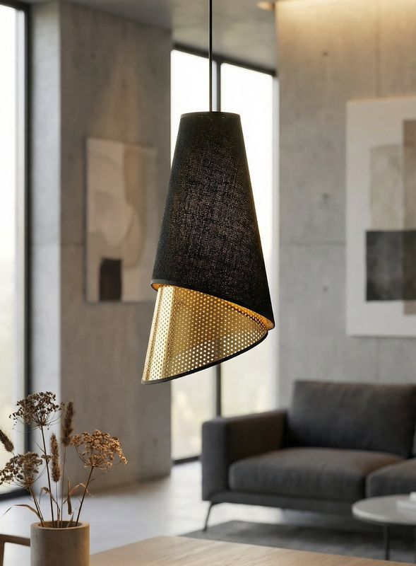 Emibig Lighting Taklampa MODA 1 BL GULD