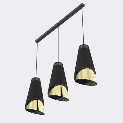 Emibig Lighting Taklampa MODA 3 BL GULD