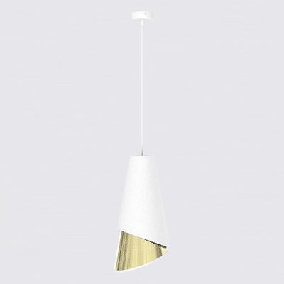 Emibig Lighting Taklampa MODA 1 VIT GULD