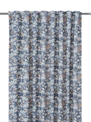 Svanefors Äng Gardin 2P Blå 2x135x280 cm