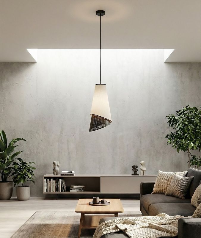 Emibig Lighting Taklampa MODA 1 BL GRÃ…