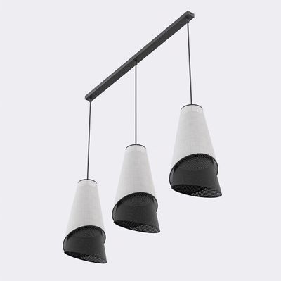 Emibig Lighting Taklampa MODA 3 BL GRÃ…