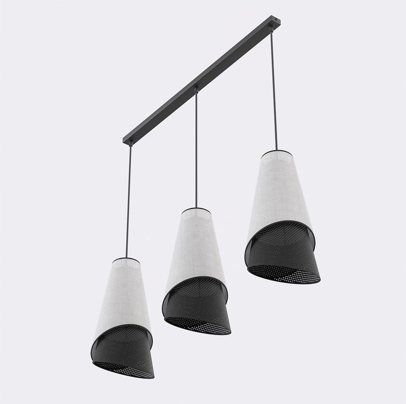 Emibig Lighting Taklampa MODA 3 BL GRÃ…