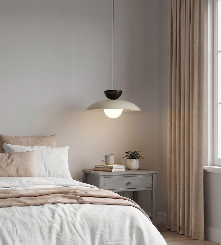 Emibig Lighting Taklampa MULAN 1 MOKKA BL