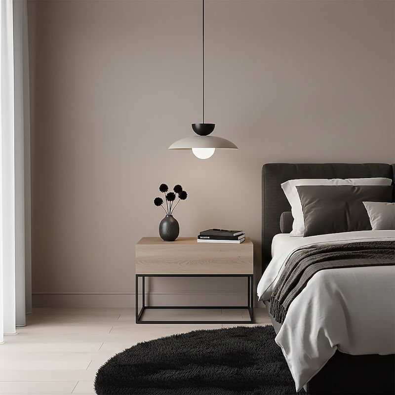 Emibig Lighting Taklampa MULAN 1 MOKKA BL