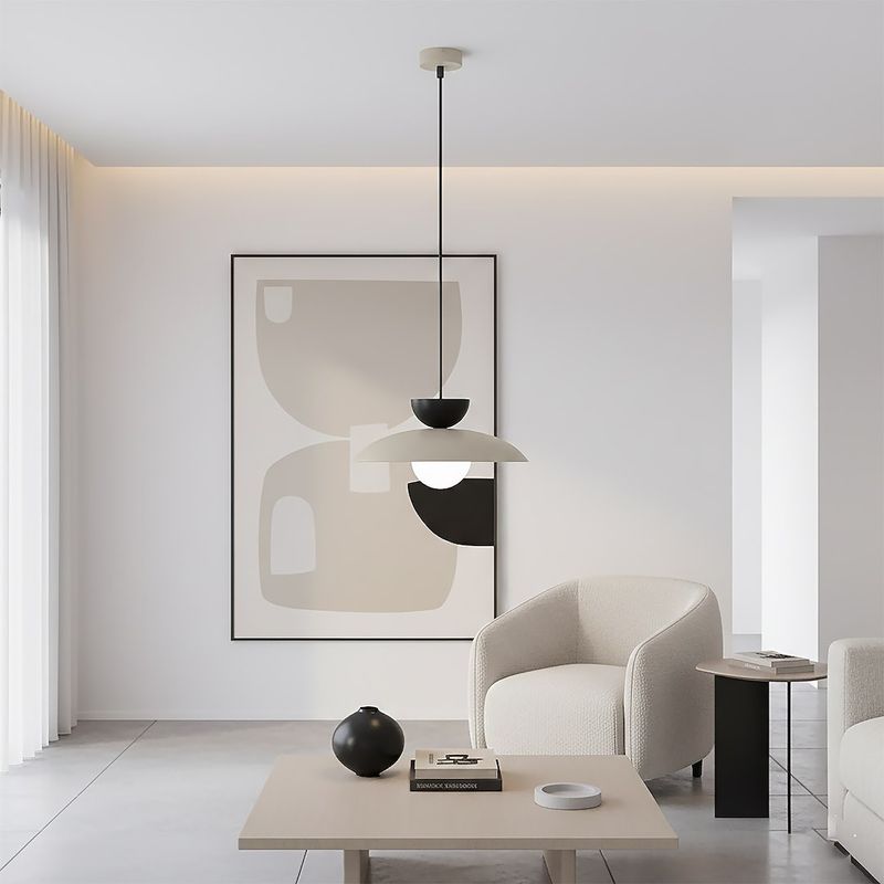 Emibig Lighting Taklampa MULAN 1 MOKKA BL