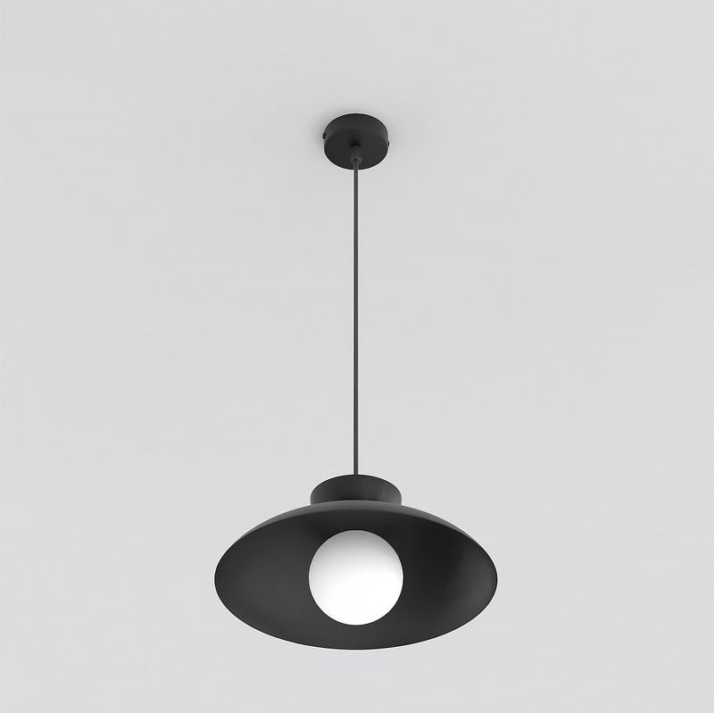 Emibig Lighting Taklampa MULAN 1 SVART