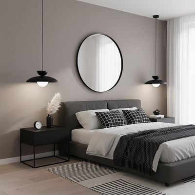 Emibig Lighting Taklampa MULAN 1 SVART