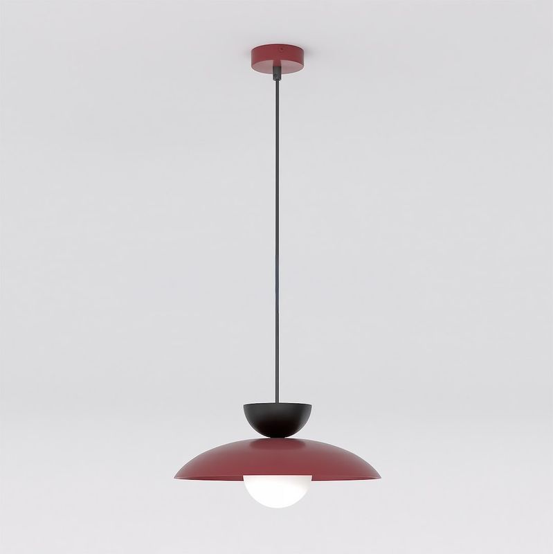 Emibig Lighting Taklampa MULAN 1 VINRÃ–D BL