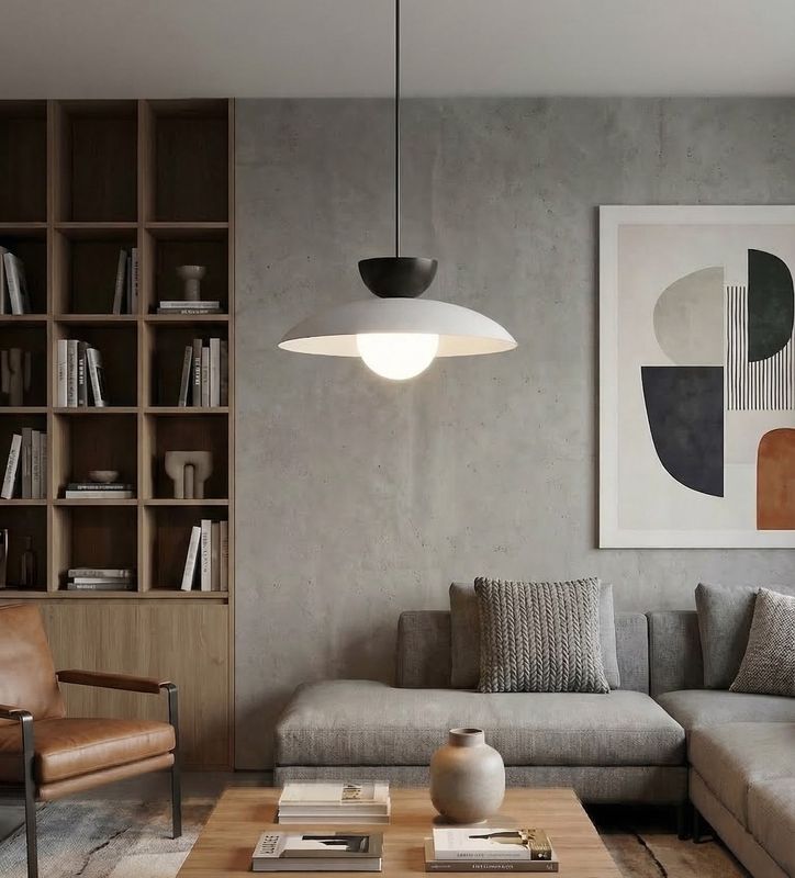 Emibig Lighting Taklampa MULAN 1 GRÃ…/BLÃ…