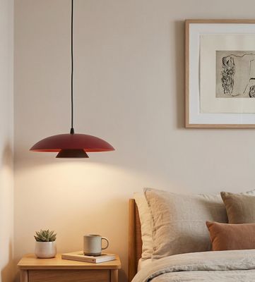 Emibig Lighting Taklampa BABEL 1 VINRÃ–D BL