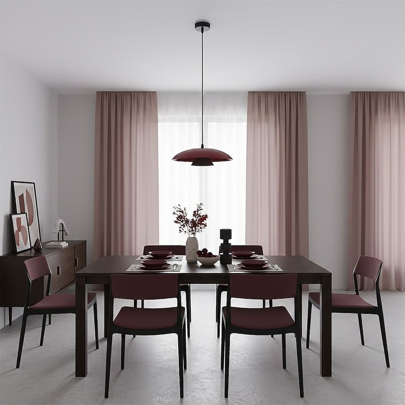 Emibig Lighting Taklampa BABEL 1 VINRÃ–D BL